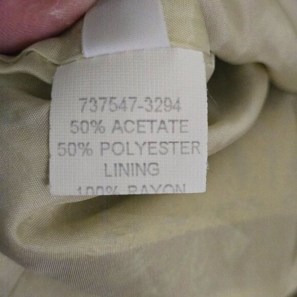 Isabel Ardee Designer Jaquard Spaghetti Strap Sheath Dress Celery Green Size 6 - Picture 8 of 9